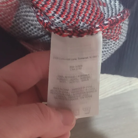 NFL New England Patriots Red Blue Ugly Sweater Christmas Size Small Unisex - Picture 5 of 5